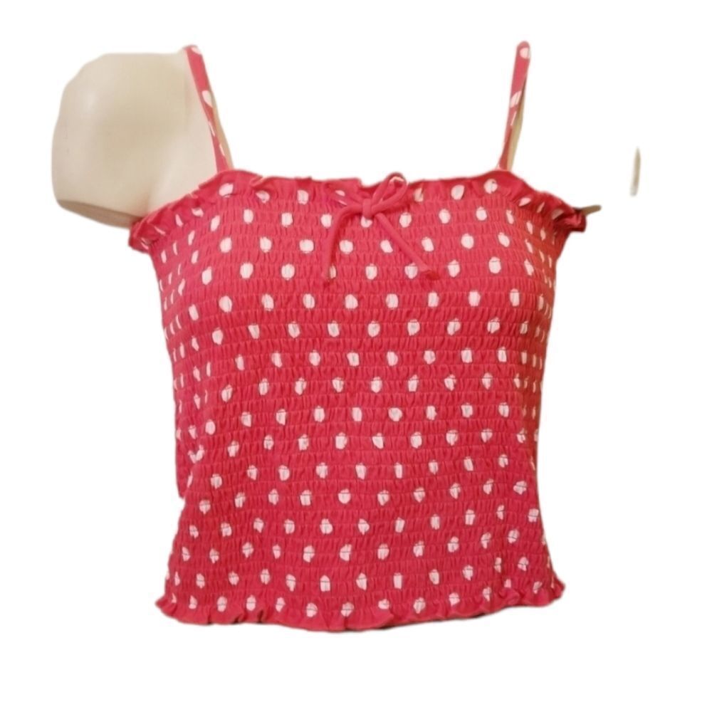 Tucker & Tate Smocked Red Polka Dot Top